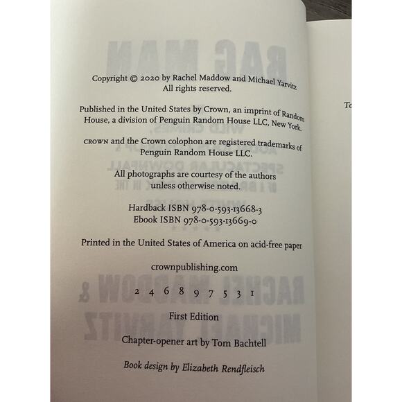 2020 Bag Man: The Wild Crimes, Audacious Cover-Up By Rachel Maddow - Picture 5 of 5